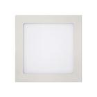 Painel Led Kian Quadrado Sobrepor Branco 18W Bivolt