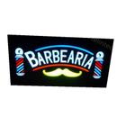 Painel led Placa Luminoso letreiro Barbearia bivolt - Telintec