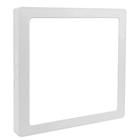 Painel Led Plafon Embutir 18w Quadrado Branco Frio 6500k