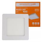 Painel Led Plafon Embutir 6w Quadrado Branco Frio 6500k