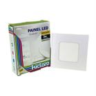 Painel Led Quadrado 3W Embutir 9x9 Bivolt Alumínio Kiclaro