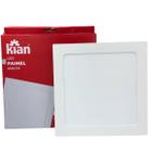 Painel Led Quadrado De Embutir 18W Branco Neutro 1 Unidade - KIAN