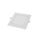 Painel LED Quadrado Embutir Plano 18W 4000K Branco Neutro 22,5x22,5cm Cristallux