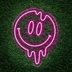 Painel Neon Led Smile Luminaria Decoração Festa Balada