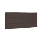 Painel para Cama Box Casal La Italiana Suede Café - Spezzia Decor