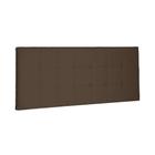 Painel para Cama Box Casal Verona Suede Caramelo - Spezzia Decor