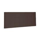 Painel para Cama Box King Verona Suede Café - Spezzia Decor