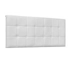 Painel para Cama Box Queen Verona Poliuretano Branco - Spezzia Decor