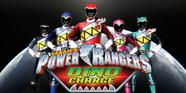 Painel para Festa Infantil Power Rangers Dino Charge 1x0,65cm - PAINELKIDS