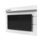 Painel para Sala de TV ate 50" ou Quarto com Prateleira Prism 1,60 Patrimar Moveis