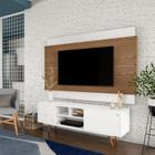 Painel Para TV 60 Polegadas Oxford I Freijó com Off White - Mobly