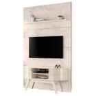 Painel para TV 65 Pol com Rack Bancada 154cm Tyrone M01 Calacata/Off White - Mpozenato