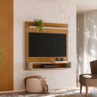 Painel para TV até 50 Polegadas Creta Nature e Off White - Modern