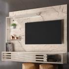 Painel para TV Até 50 Polegadas Frizz Select 2 Portas Calacata/Off White - Madetec