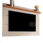 Painel para TV Até 55" Sala - Off White/Nature - Mod.2028 - Giga Móveis