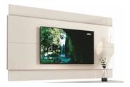 Painel para tv delux horizon 2,20 off white - Village Móveis