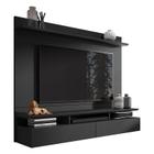 Painel para Tv Home Suspenso Noruega Preto - Móveis Leão