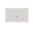 Painel para TV Oslo 217 cm - Off White Gloss