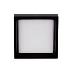 Painel Plafon Led Sobrepor Recuado 19X19cm 17W 4000K Preto Bivolt - Stella - STH20903PTO/40