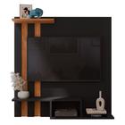 Painel Pra Tv Sala/Quarto Até 32 Polegadas Smart Plus Madri - Makay Moveis COR:Preto