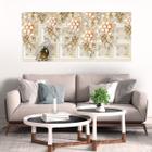 Painel Quadro Adesivo - Broche floral