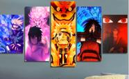 Quadro Decorativo Naruto Desenho Anime Salas Quartos Decorações Com Moldura  G03