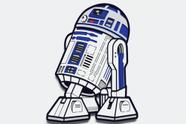 Painel R2-d2 Star Wars Em Camadas Mdf 59cm 3d - TALHARTE