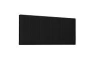 Painel Ravenna Corano Preto Queen 160cm - Spezzia