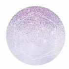 Painel Redondo 3D Glitter Lilás Abre Fácil 1,50M X 1,50M - Prime Decor Festas