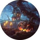 Painel Redondo 3D Sublimado Halloween Frd-5076