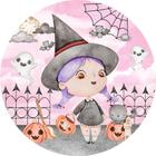 Painel Redondo 3D Sublimado Halloween Frd-5306