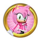 Pelúcia Recheada Sonic The Hedgehog Amy Rose 9' Vermelho com Vestido -  Great Eastern Entertainment - Pelúcia - Magazine Luiza