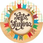 Painel Redondo Tecido Sublimado 3D Festa Junina WRD-4916 - Wear