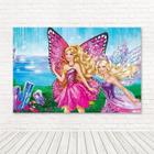 Painel Retangular 3D Sublimado Barbie 2,0X1,5 Frt-4037