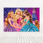 Painel Retangular 3D Sublimado Barbie 2,0X1,5 Frt-4038