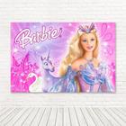 Painel Retangular 3D Sublimado Barbie 2,0X1,5 Frt-4047