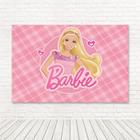 Painel Retangular 3D Sublimado Barbie 2,0X1,5 Frt-4159