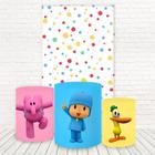 Painel Retangular E Capas 3D Sublimado Pocoyo Fkpc-1655 - Felicitá