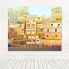 Painel Retangular Sublimado Favela 2,0X1,5 Frt-5481