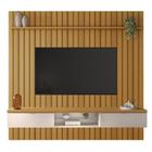 Painel Ripado You Illusion 2.2 Cinamomo/Off White para TV até 70” - HB Móveis