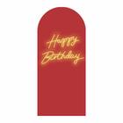 Painel Romano Sublimado Happy Birthday de 2,00x1,50 - Joy and arts