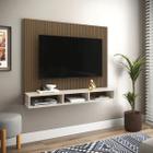 Painel Sala Para TV Até 50 Polegadas Smart Plus - Cores Diversas Em 3D - Lojas GB Móveis
