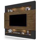 Painel TV 75 Pol 217 CM MDF 01506002 Malbec Preto LPA