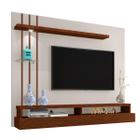 Painel TV até 55'' Com Led, Nichos e Prateleiras