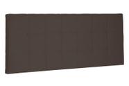 Painel Verona Suede Café King 195cm - Spezzia