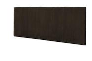 Painel Vitoria 138 cm Suede Marrom Escuro