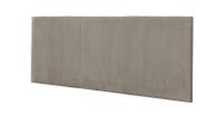 Painel Vitoria 193 cm Suede Bege - Topázio Decor