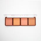 Paleta de Blush, Iluminador e Contorno Elegance Dalla