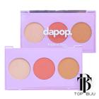 Paleta de Blush, Iluminador e Contorno Tropical Skin - Dapop