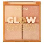 Paleta de iluminador glow blaze daze rubyrose